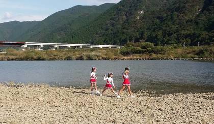 日置川リバーサイドマラソンの応援2016 (3).jpg